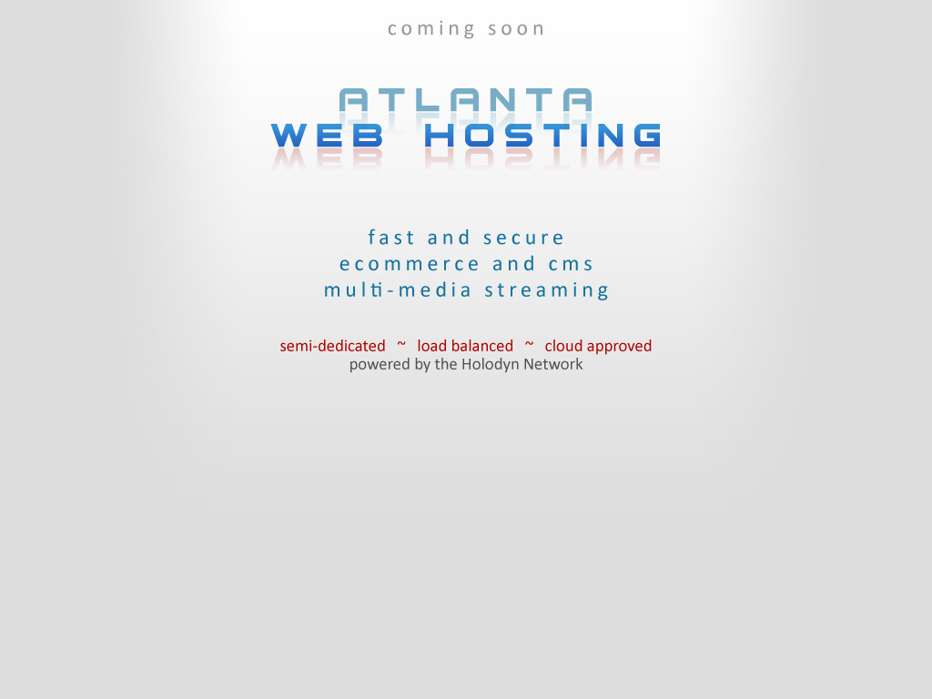Atlanta Website Hosting | e-Commerce Hosting | Multi-Media Streaming | Joomla CMS Hosting